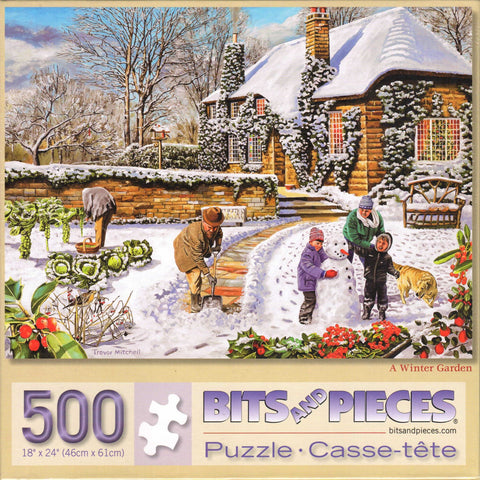Winter Garden 500 Piece Puzzle