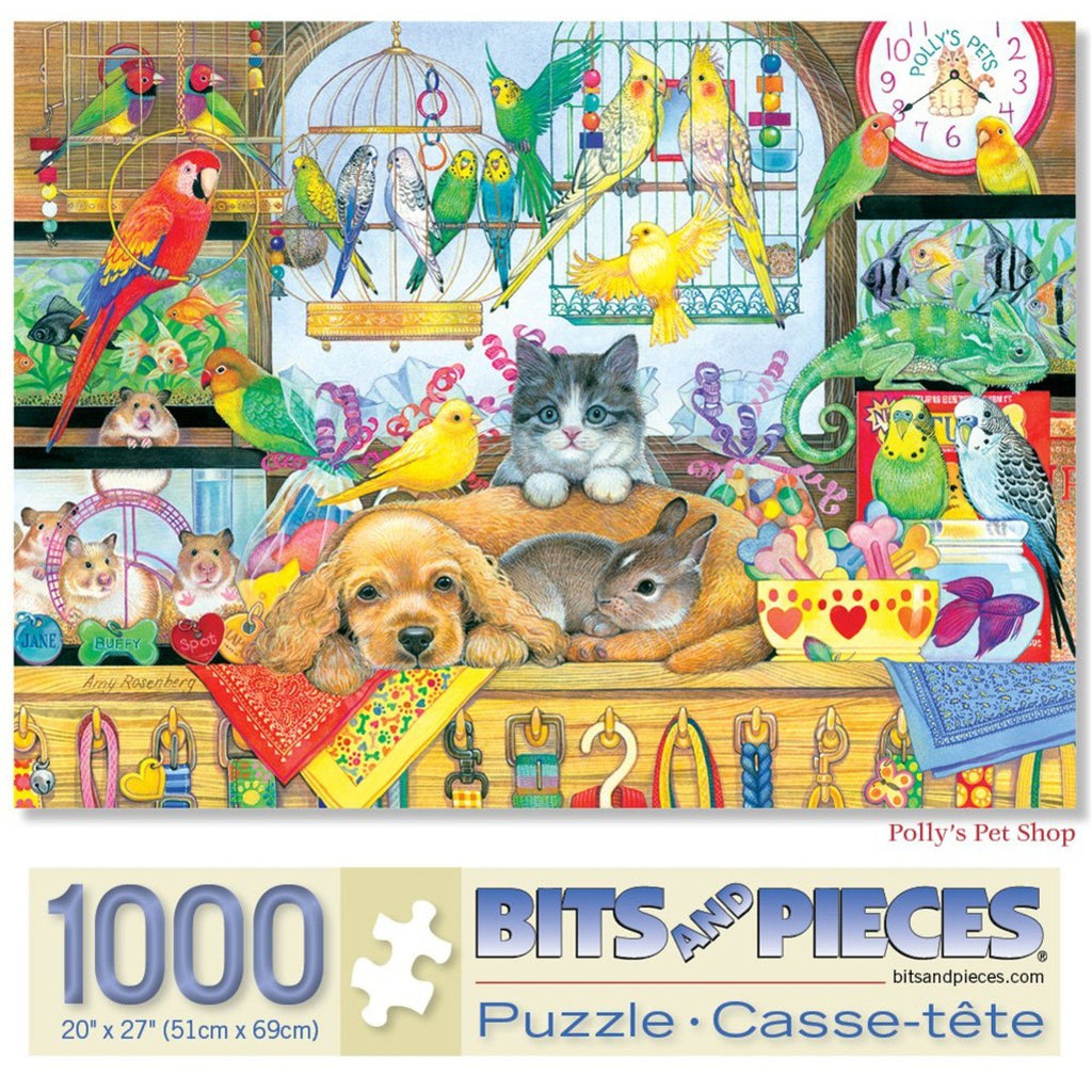 Polly's Pet Shop 1000 Piece Puzzle