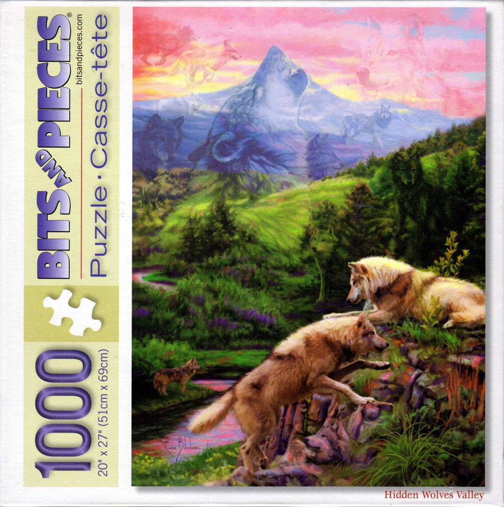 Hidden Wolves Valley 1000 Piece Puzzle