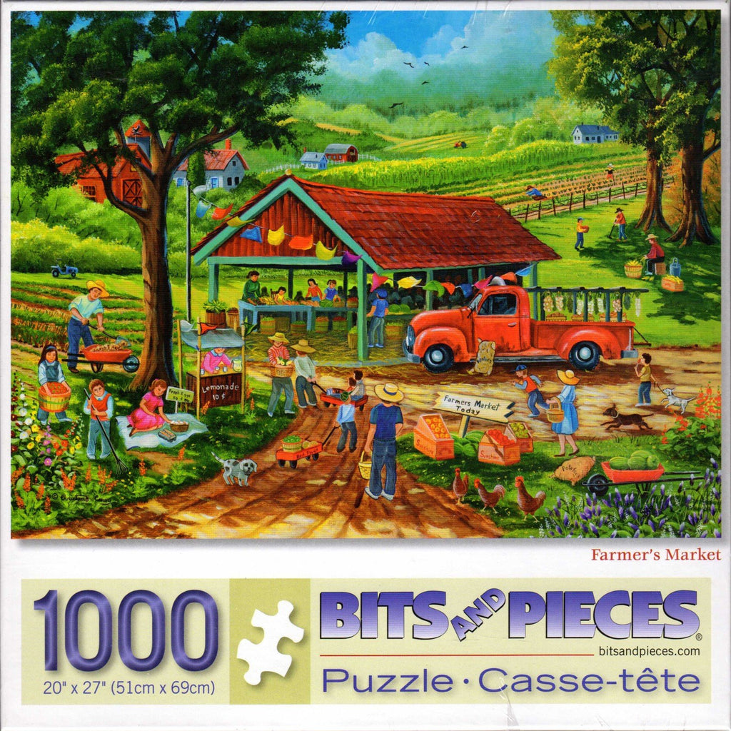 Farmer's Market 1000 Piece Puzzle