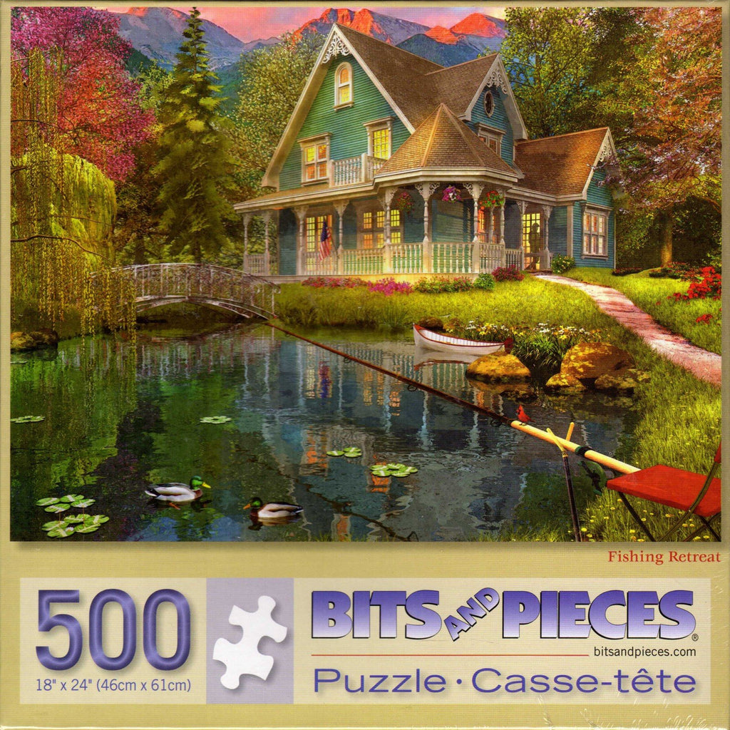 Fishing Retreat 500 Piece Puzzle