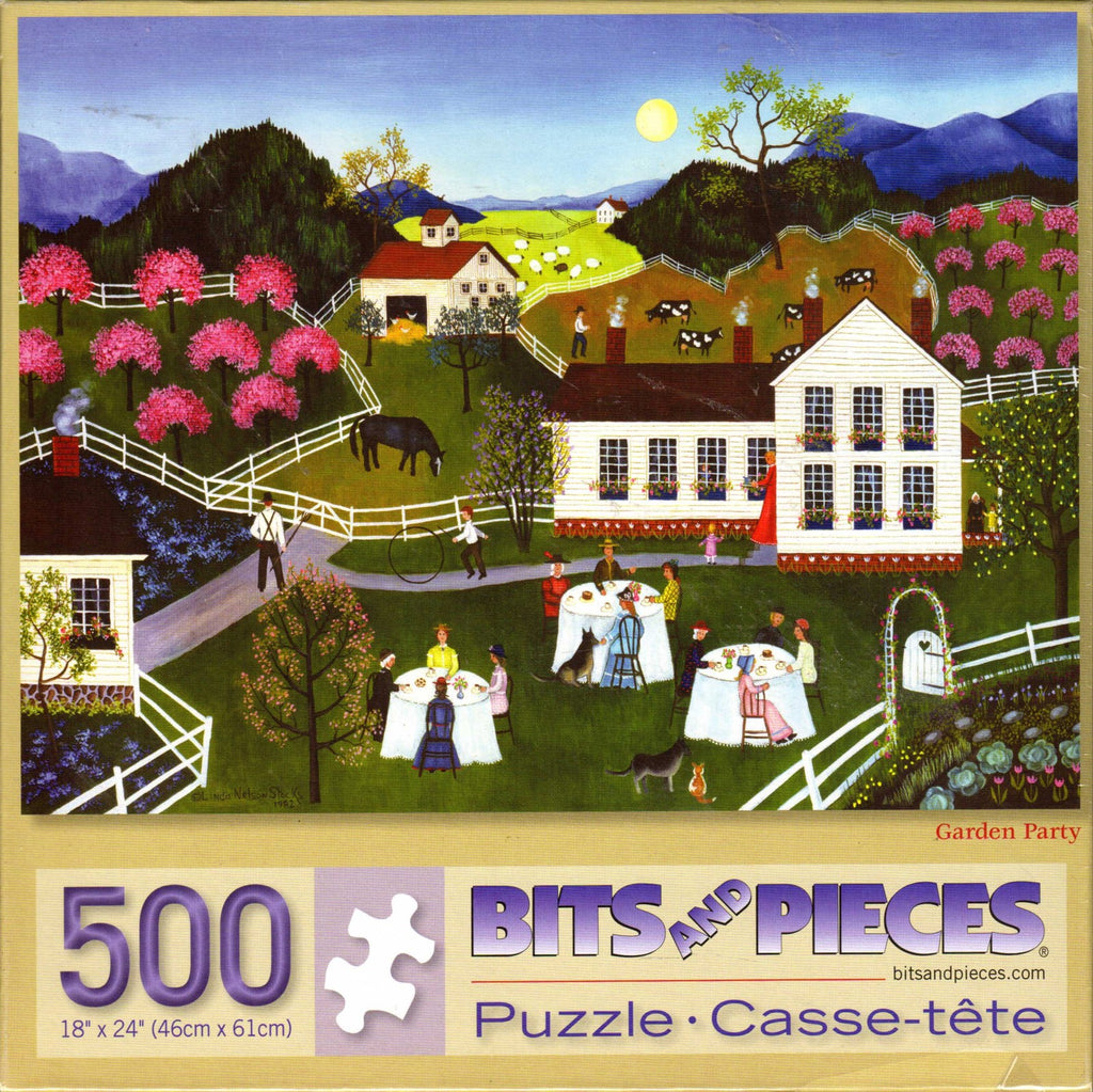 Garden Party 500 Piece Puzzle