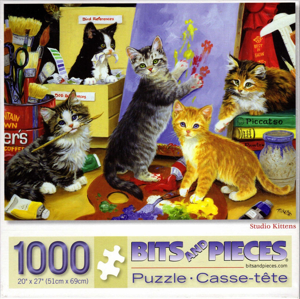 Studio Kittens 1000 Piece Puzzle