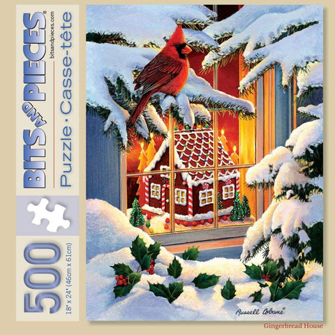 Gingerbread House 500 Piece Puzzle