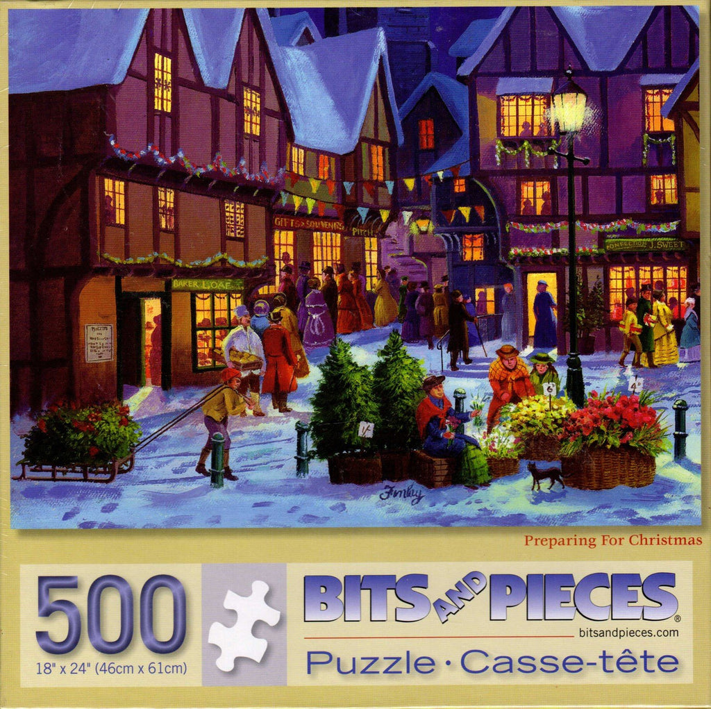 Preparing For Christmas 500 Piece Puzzle