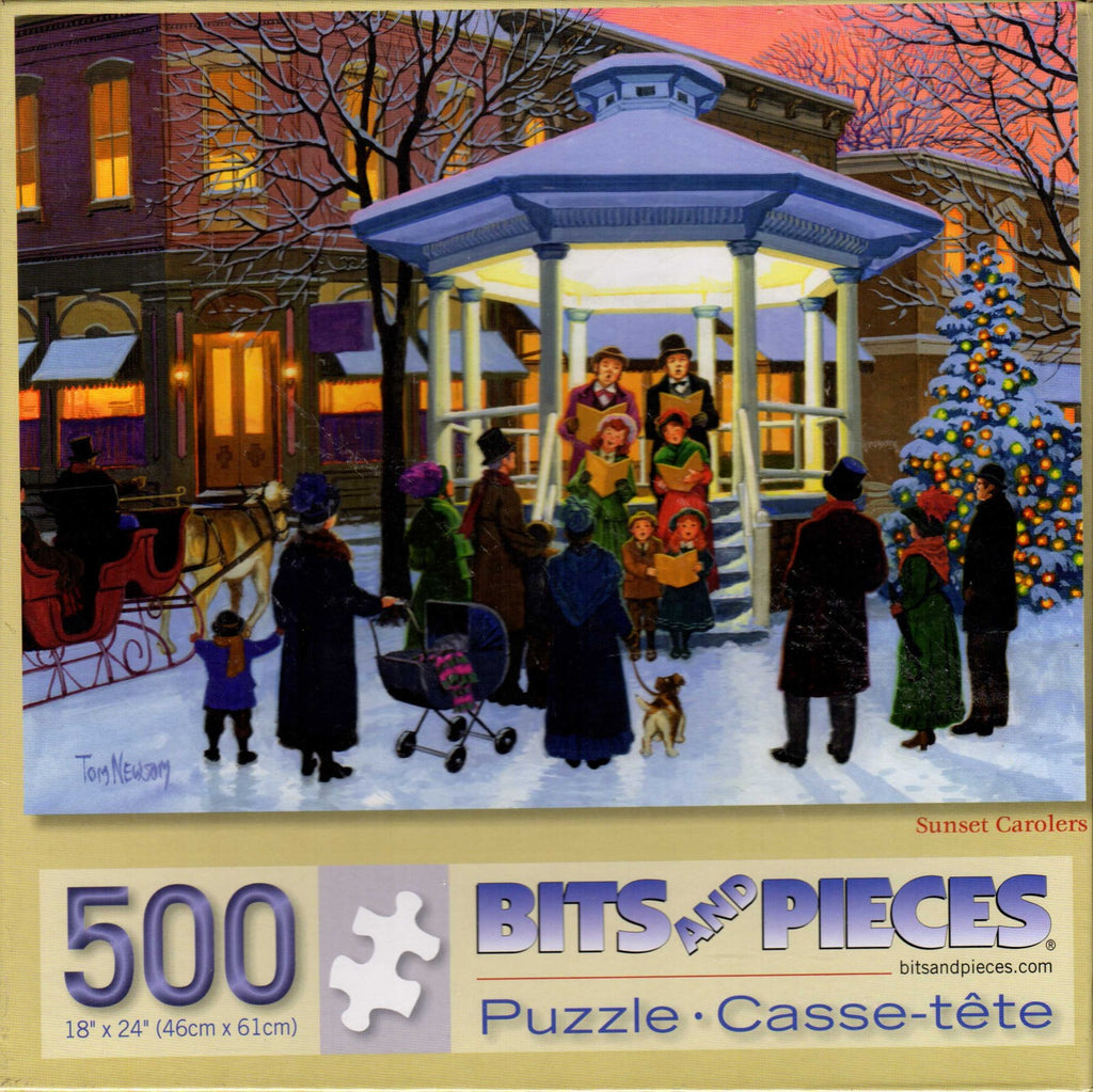 Sunset Carolers 500 Piece Puzzle