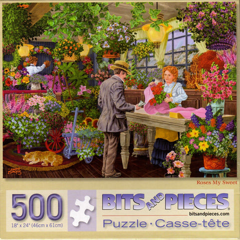 Roses My Sweet 500 Piece Puzzle