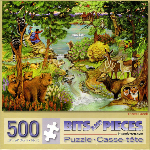 Forest Creek 500 Piece Puzzle