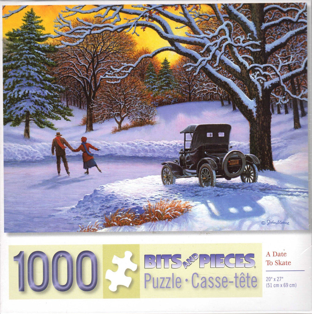 Date To Skate 1000 Piece Puzzle