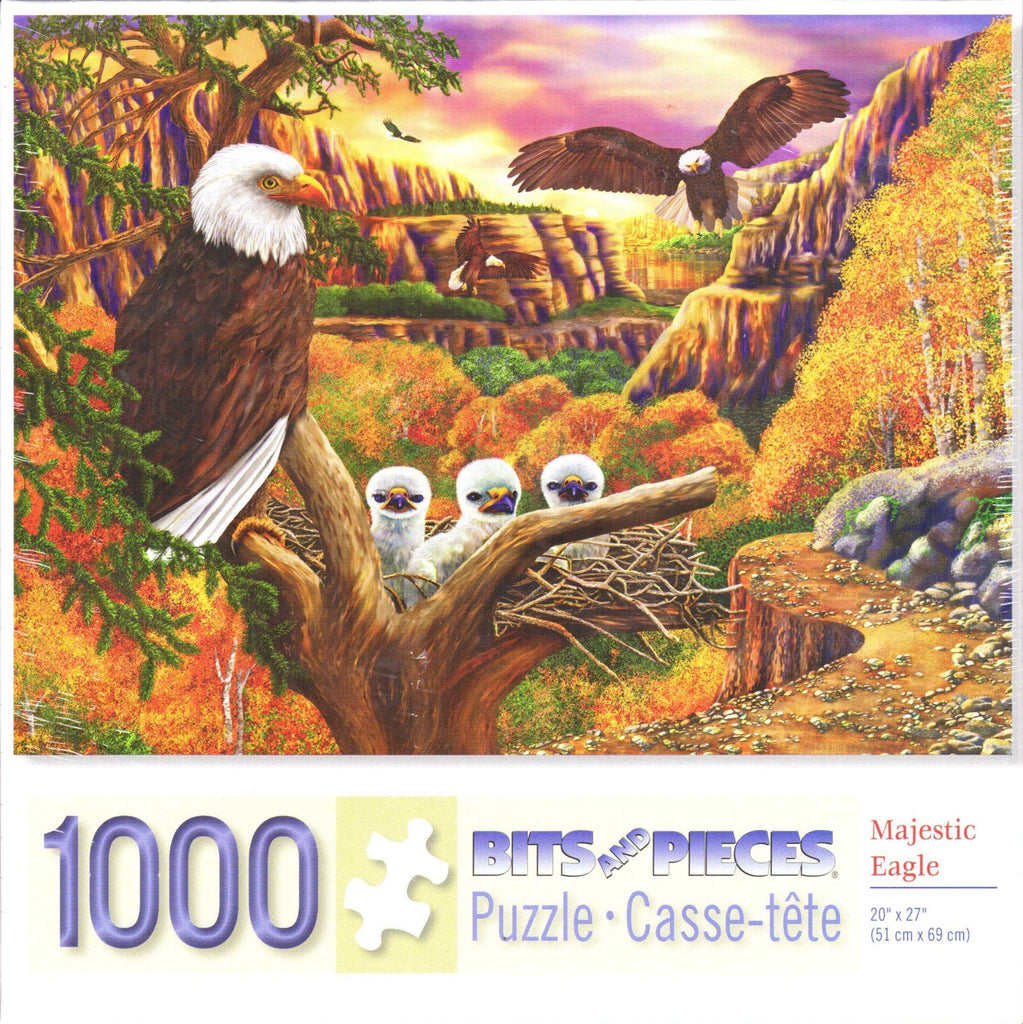 Majestic Eagle 1000 Piece Puzzle