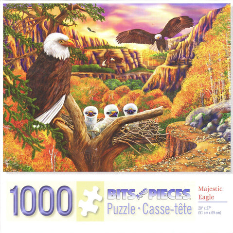 Majestic Eagle 1000 Piece Puzzle