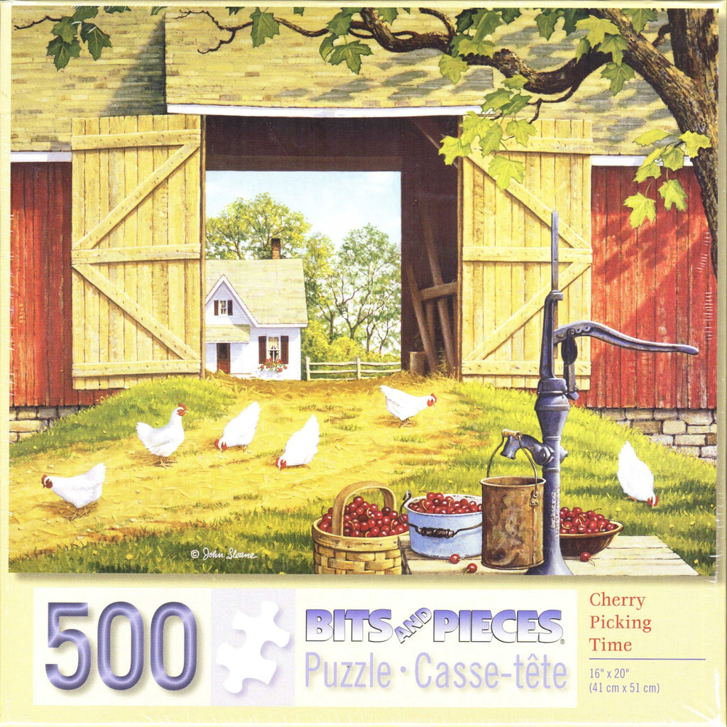 Cherry Picking Time 500 Piece Puzzle