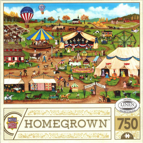 Country Fair 750 Linen Piece Puzzle