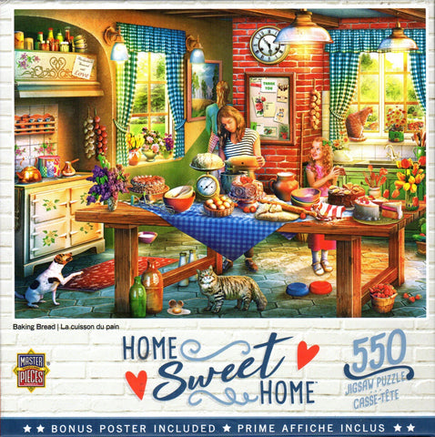 Baking Bread 550 Piece Puzzle