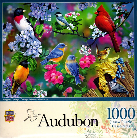 Songbird Collage 1000 Piece Puzzle