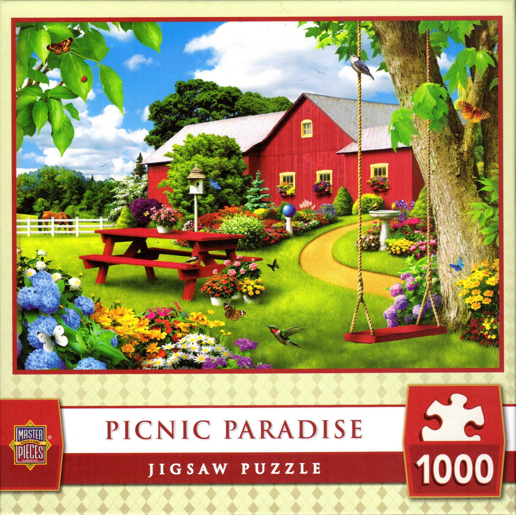 Picnic Paradise 1000 Piece Puzzle
