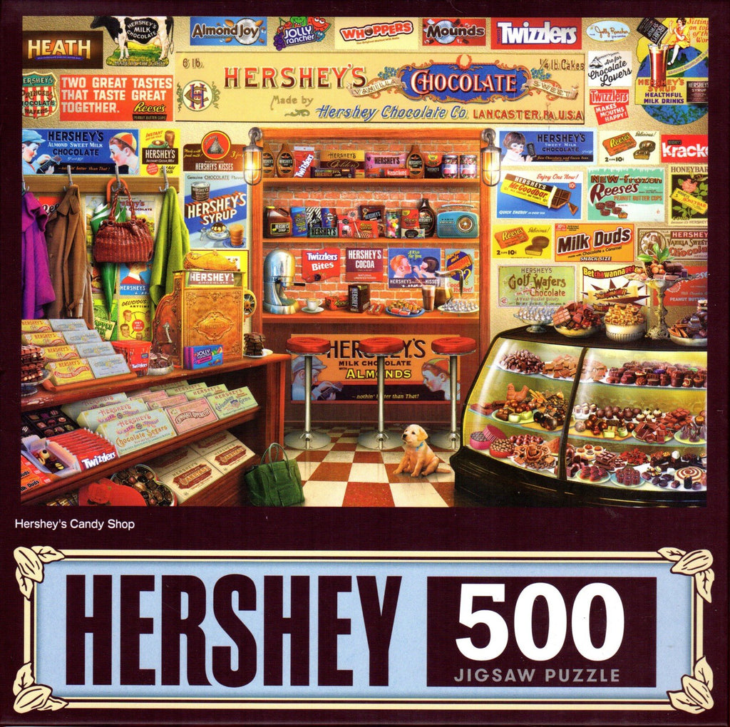 Hershey's Candy Shop 500 Piece Puzzle