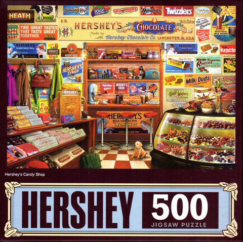 Hershey's Candy Shop 500 Piece Puzzle