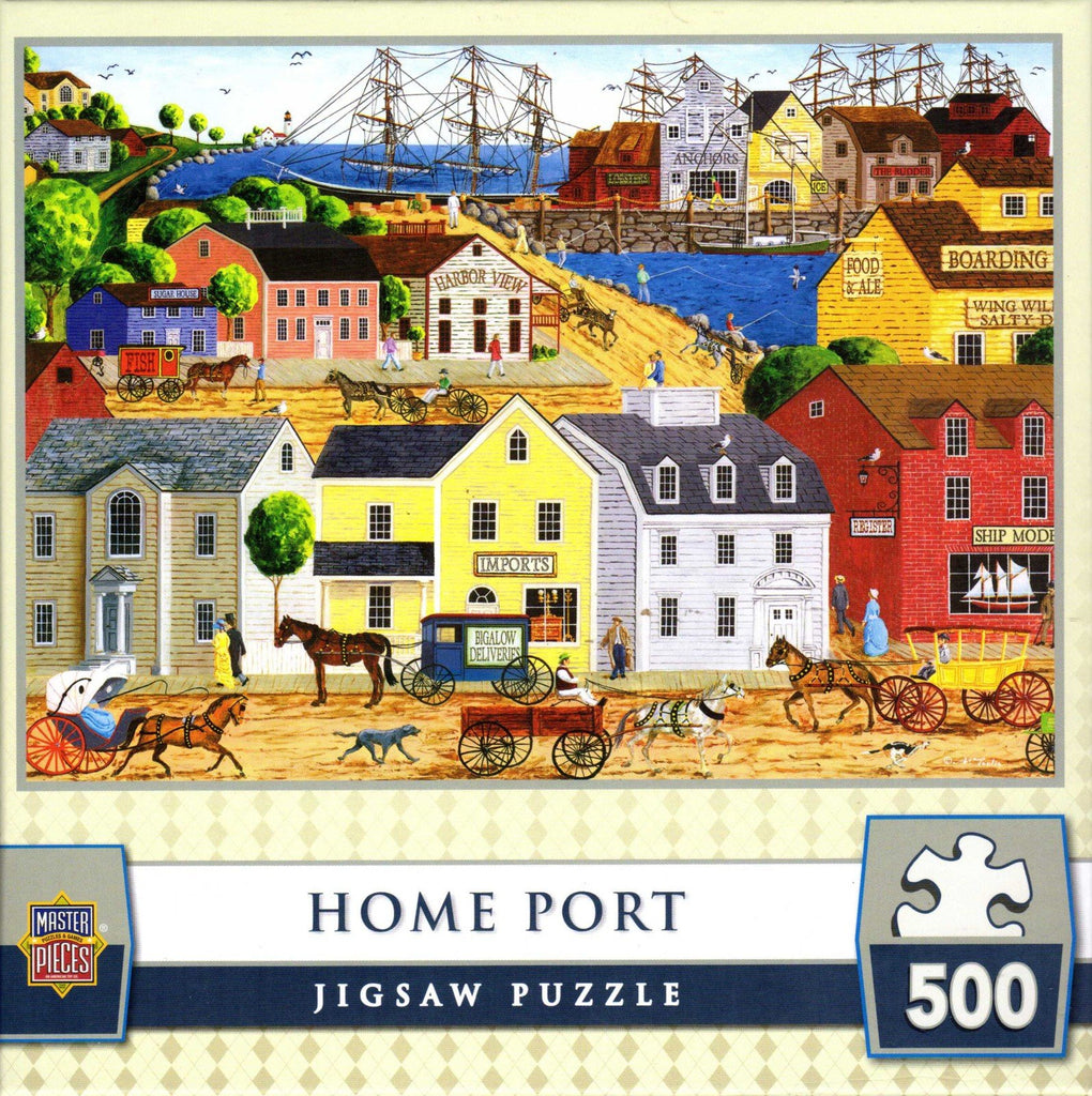 Home Port by Al Poulin 500 Piece Puzzle