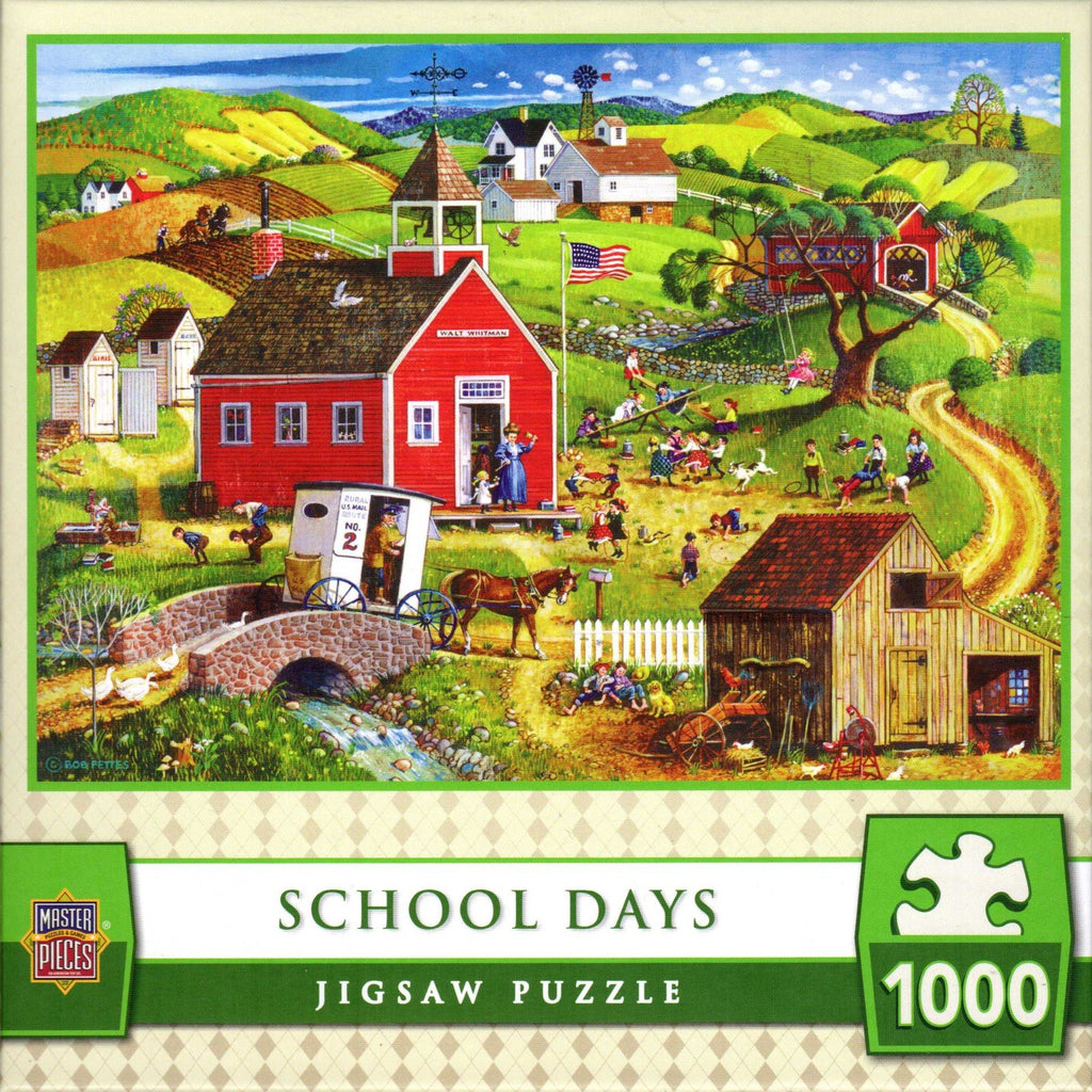 School Days 1000 Piece Puzzle