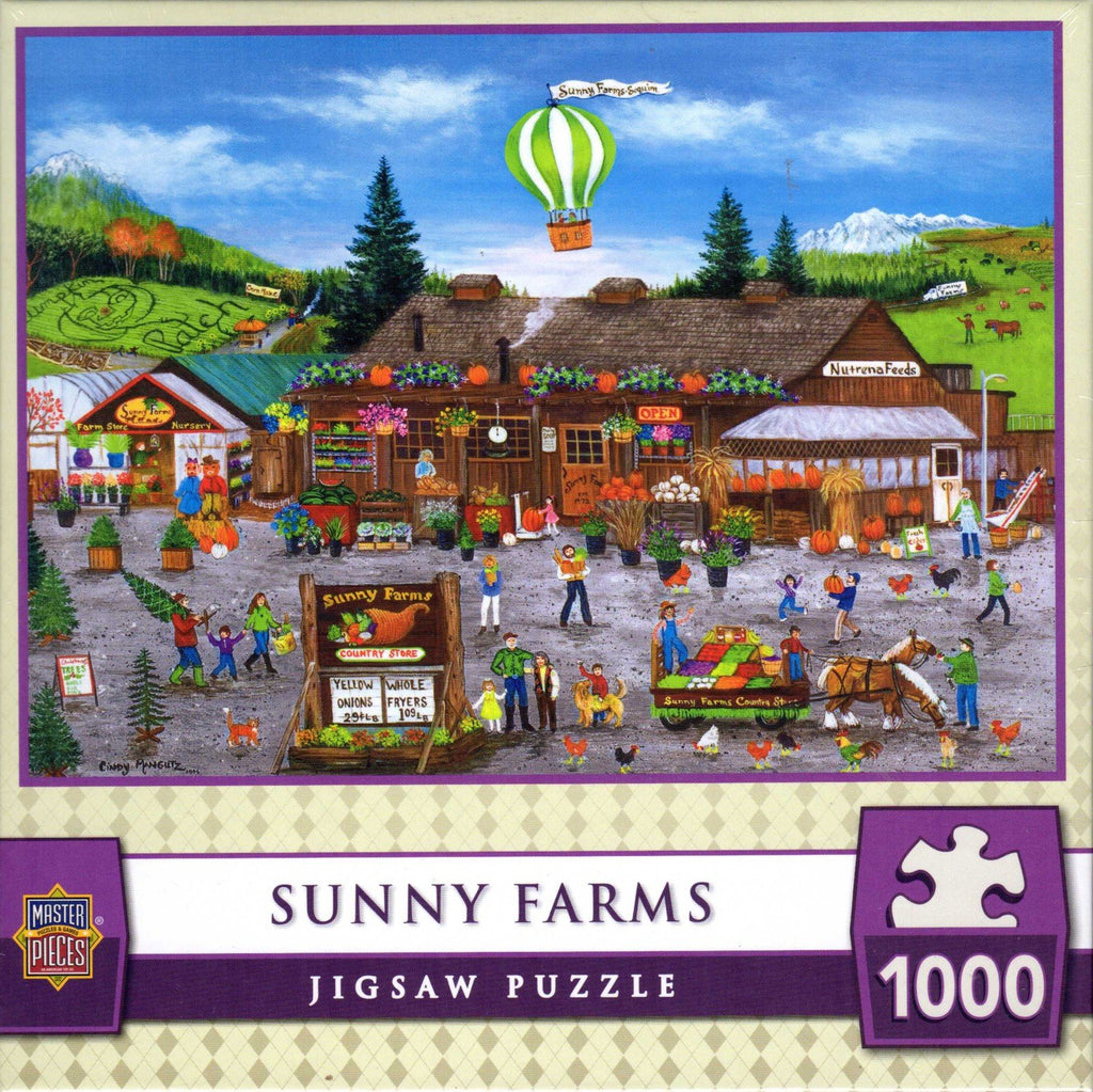 Sunny Farms 1000 Piece Puzzle