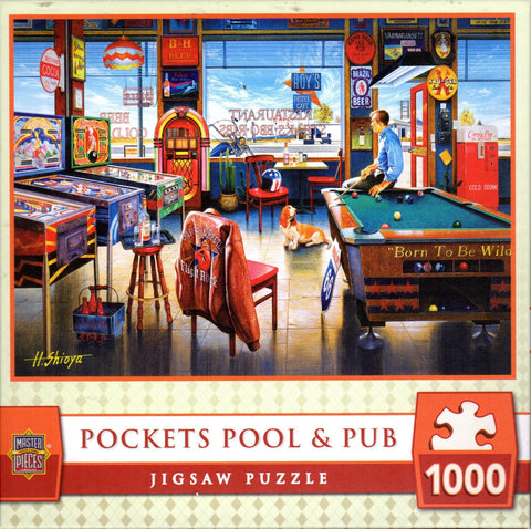 Pockets Pool & Pub 1000 Piece Puzzle