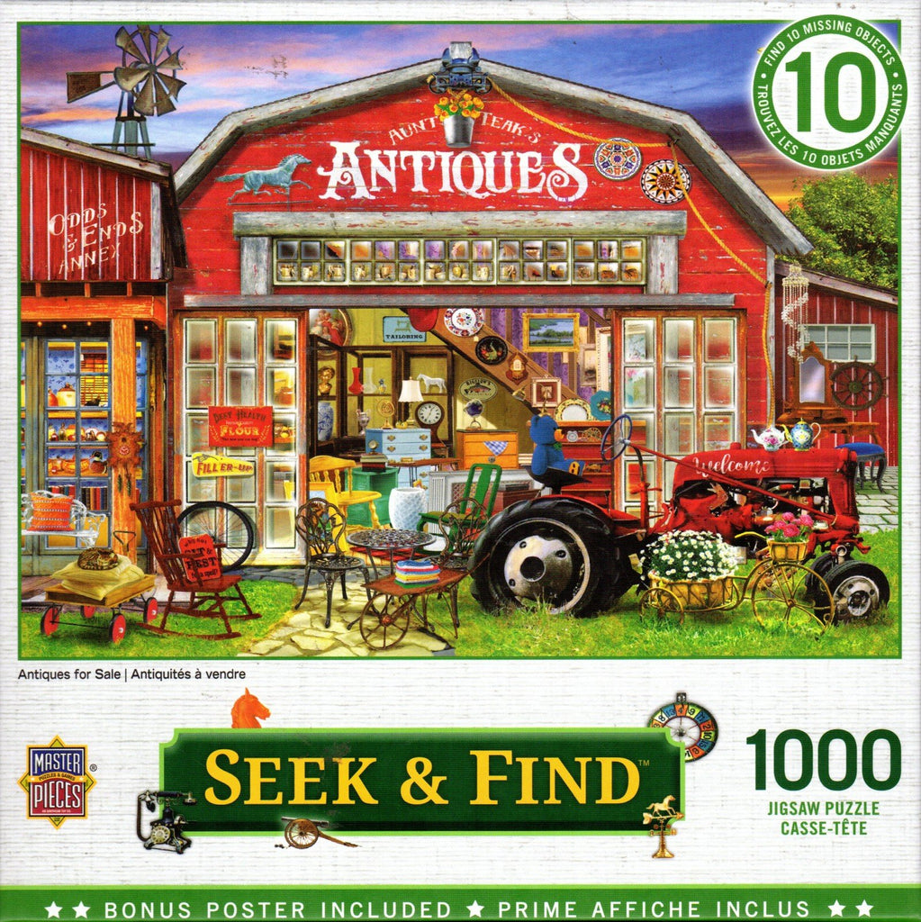 Antiques for Sale by Bigelow 1000 Piece Puzzle