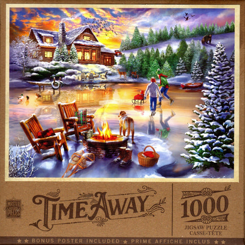 An Evening Skate by ChrisBigelow 1000 Piece Puzzle