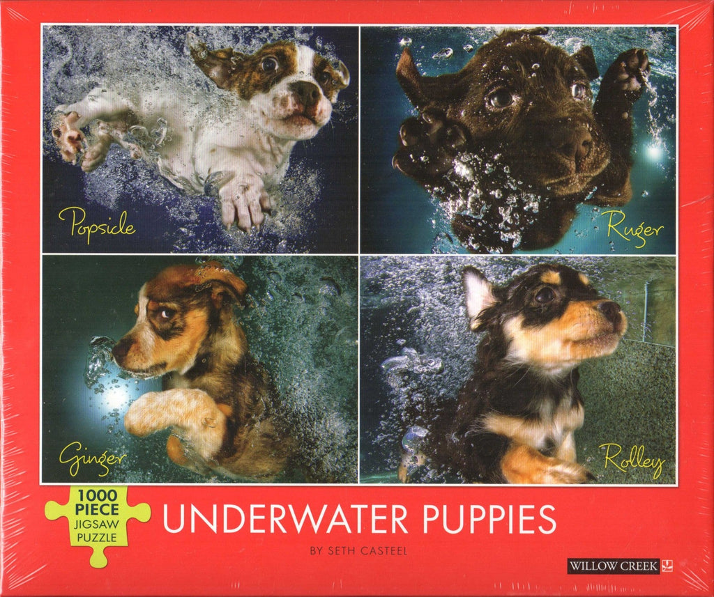 Underwater Puppies 1000 Piece Puzzle
