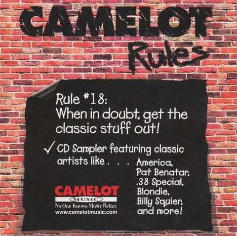 Camelot Rules-Rule #18 Sampler