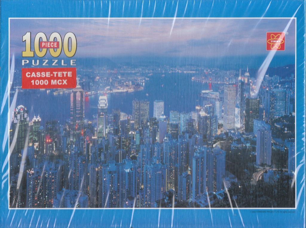Night in Hong Kong 1000 Piece Puzzle