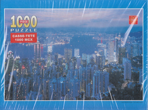 Night in Hong Kong 1000 Piece Puzzle