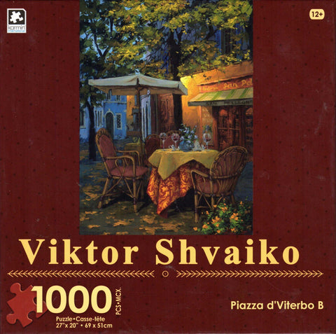 Piazza d'Viterbo 1000 Piece Puzzle