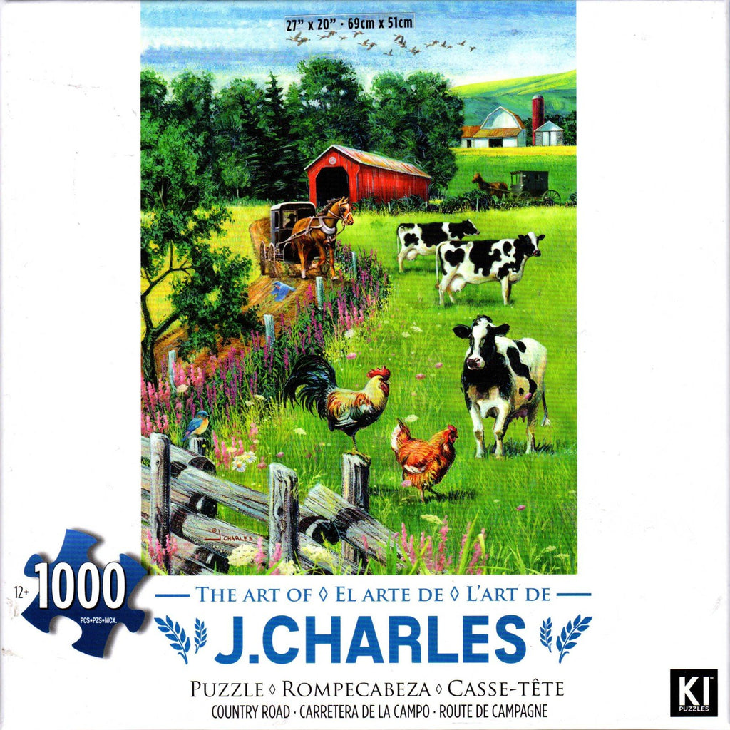 Country Road 1000 Piece Puzzle