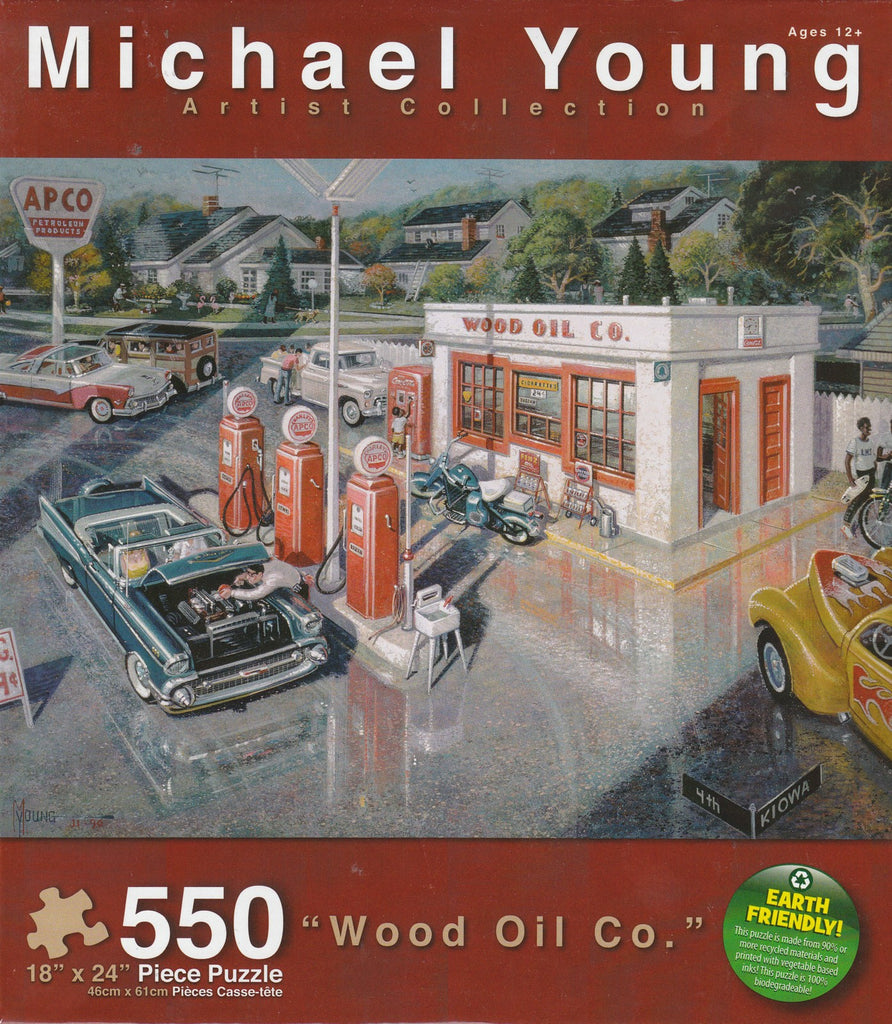 Wood Oil Co 550 Piece Puzzle