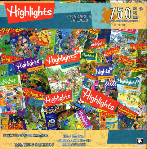 Highlights - For Grown-up Children - 2000s &2010s Covers 750  Piece Puzzle