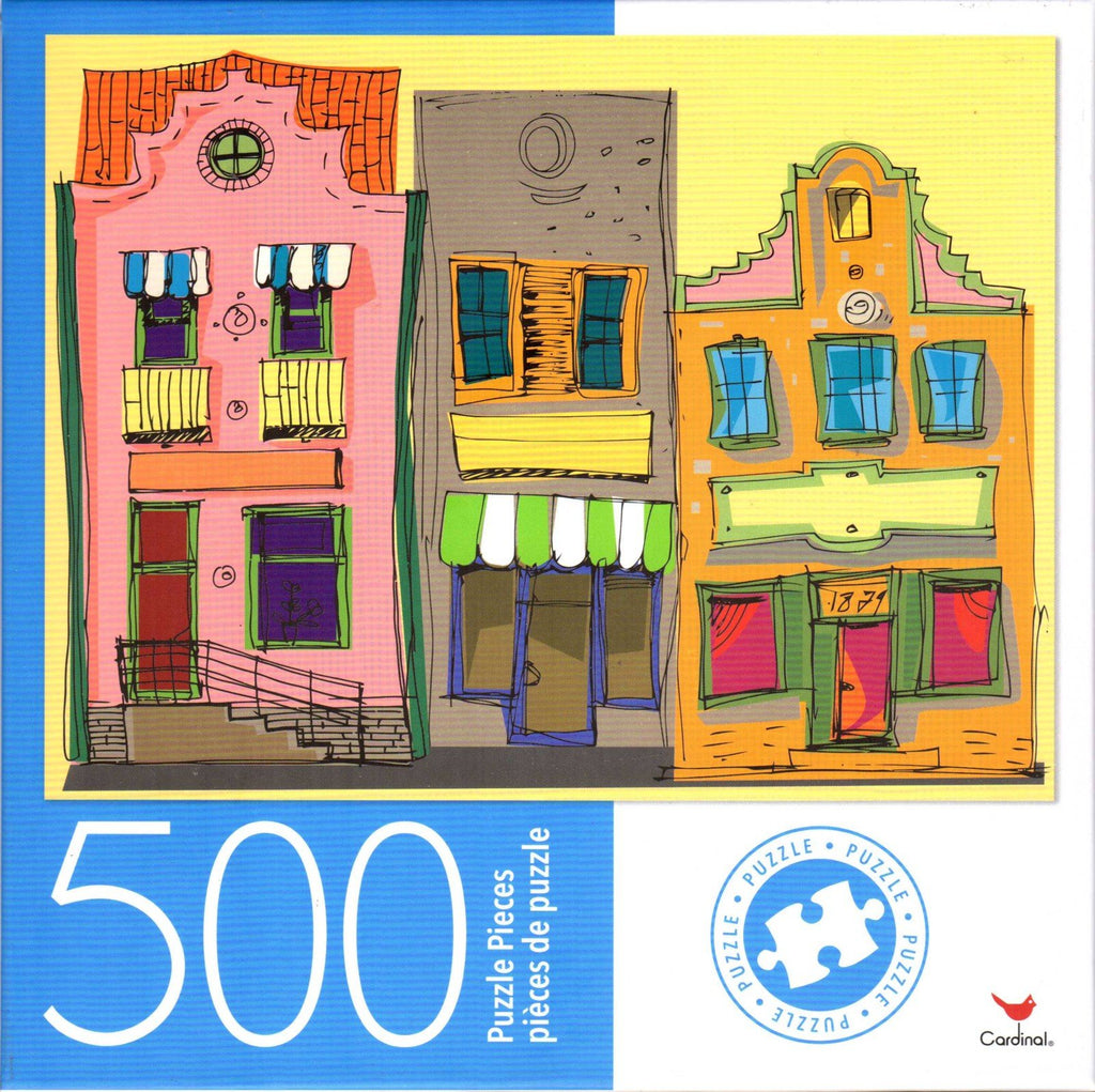 Facades 500 Piece Puzzle