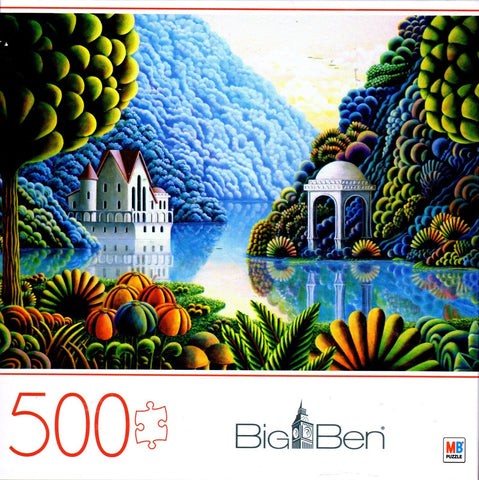 Big Ben 500 Piece Puzzle - Teal Lake