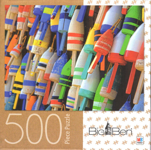 Colorful Buoys 500 Piece Puzzle