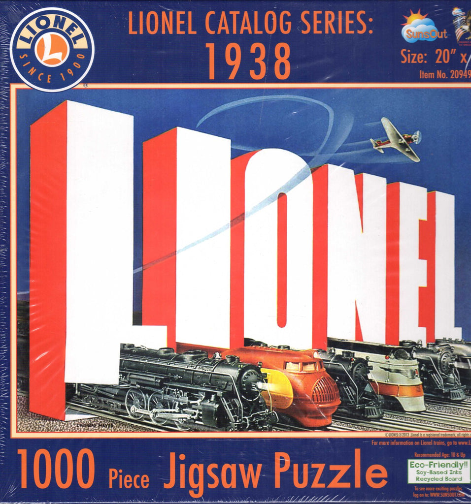 Lionel Catalog Series 1938 1000 Piece Puzzle