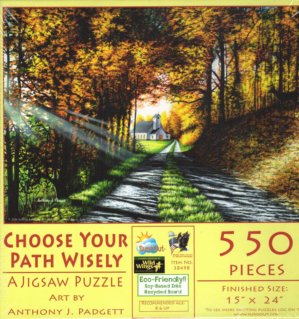 Choose Your Path Wisely 550 Piece Puzzle