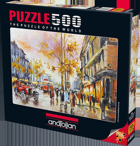 Anatolian Puzzle 500 Piece - Evening in Istanbul