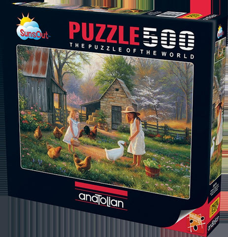 Anatolian Puzzle 500 Piece - Evening At Grandma's