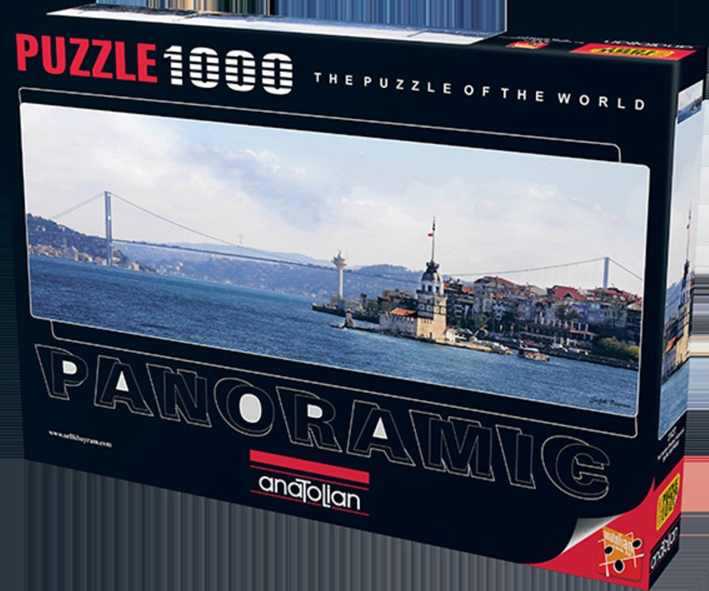 Anatolian Puzzle 1000 Piece - Maiden's Tower Bosphorus Bridge Panoramic