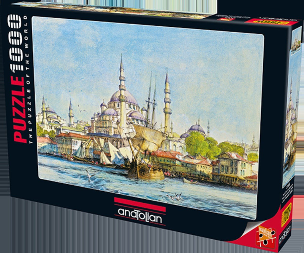 Anatolian Puzzle 1000 Piece - Yeni Jami And St. Sophia