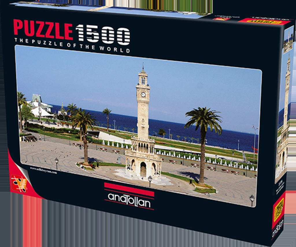 Anatolian Puzzle 1500 Piece - Izmir Clock Tower