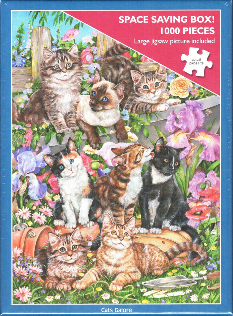 Otter House 1000 Piece Puzzle - Cats Galore