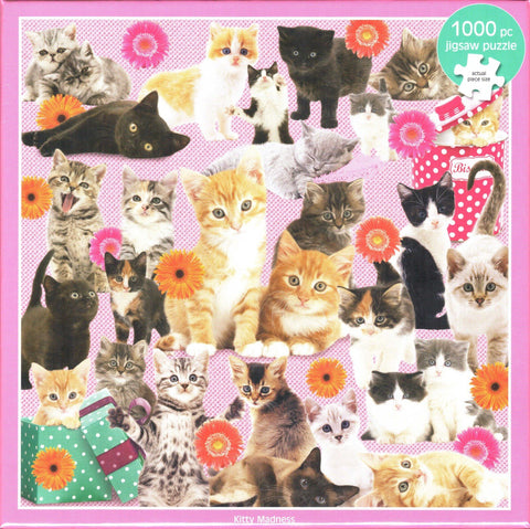 Otter House 1000 Piece Puzzle - Kitty Madness