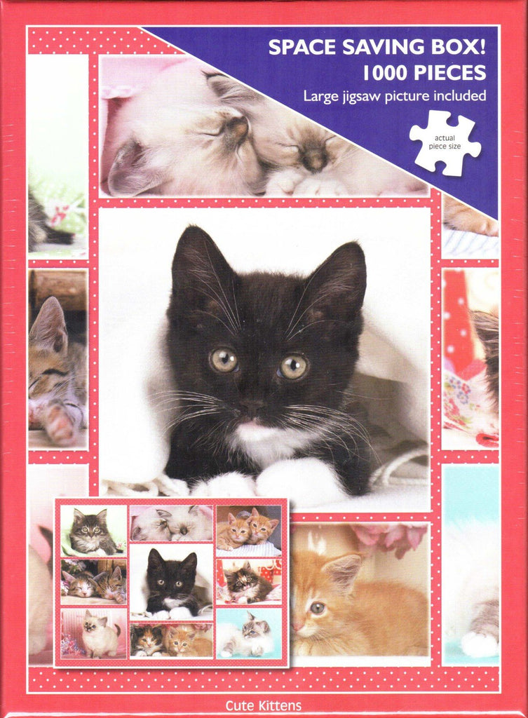 Otter House 1000 Piece Puzzle - Cute Kittens