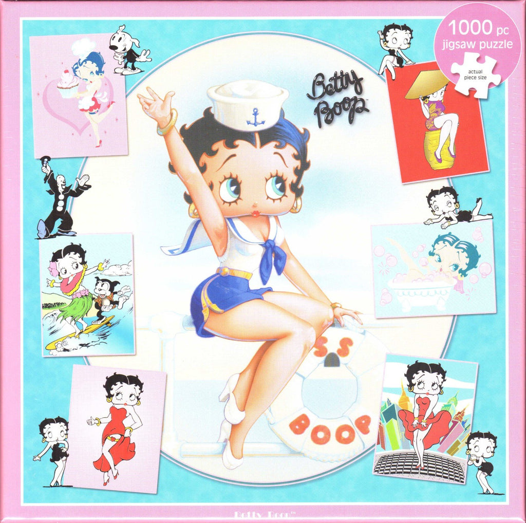 Otter House 1000 Piece Puzzle - Betty Boop